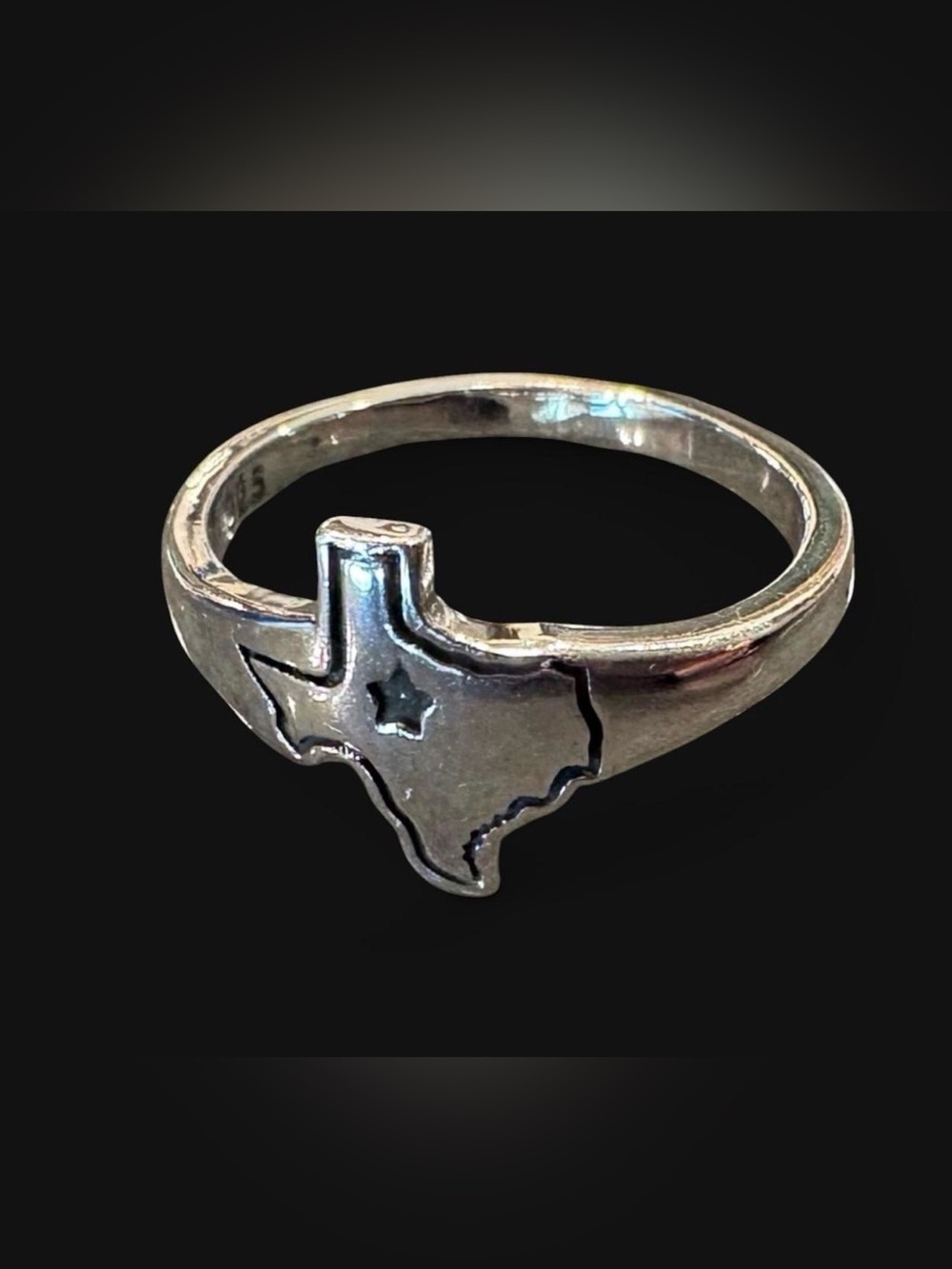 Stamped Sterling Texas  Ring~Size 6 & 8 Available